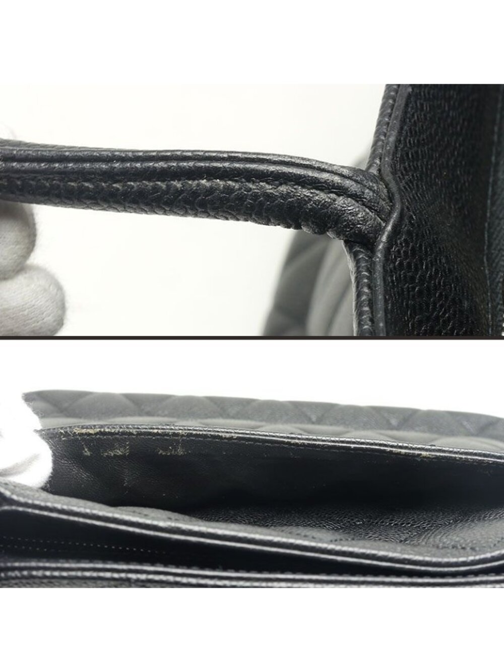 Chanel Medallion Tote Bag Caviar Leather - Picture 5 of 8